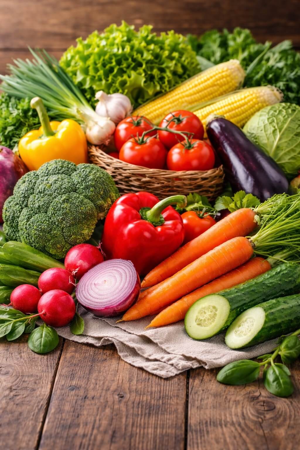 Fresh vegetables